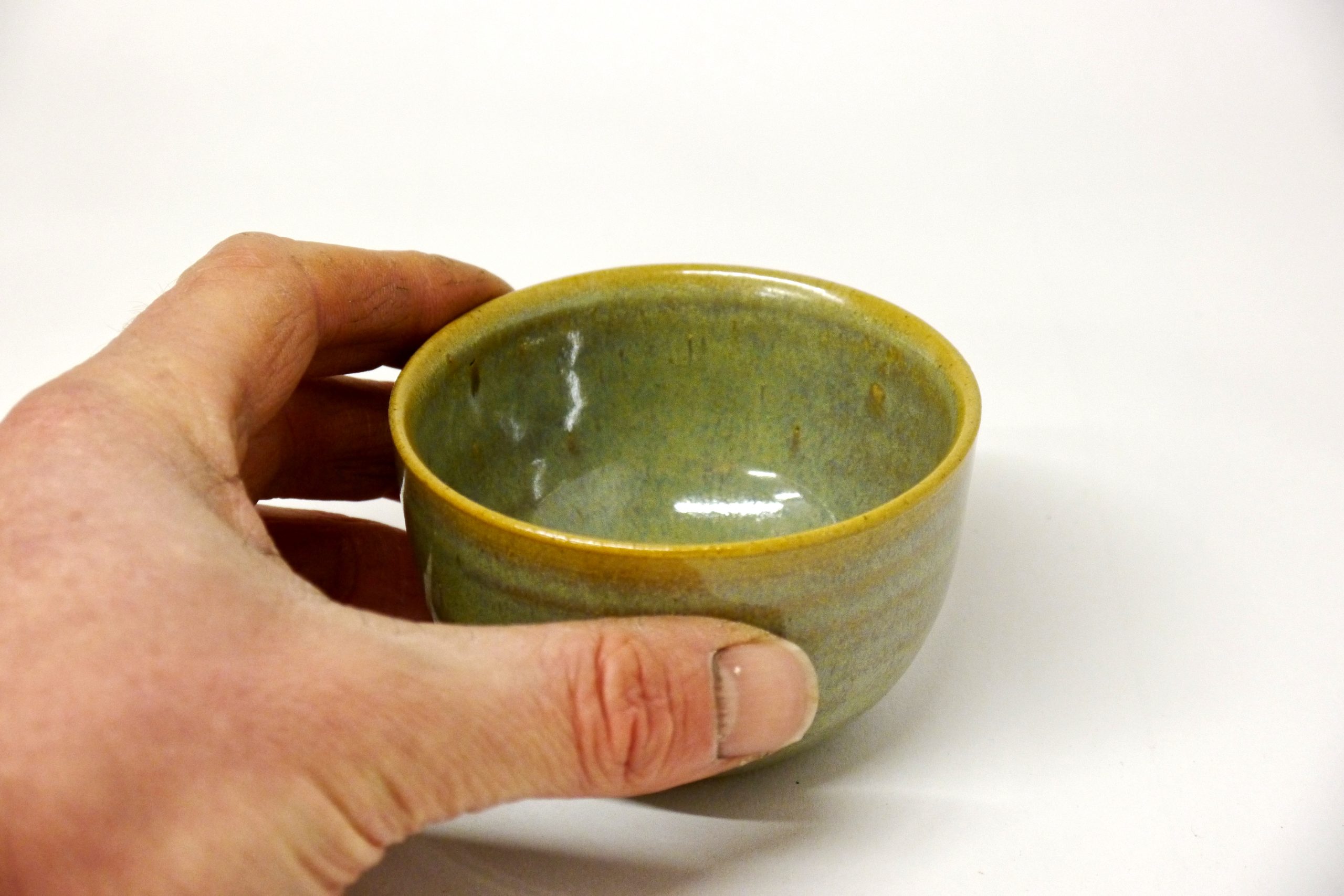 Tasse vert moucheté – Image 3